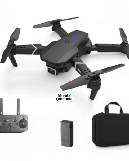 DRON PROFESIONAL E88 PRO 4K | Plegable, Doble Cámara y Fácil de Usar